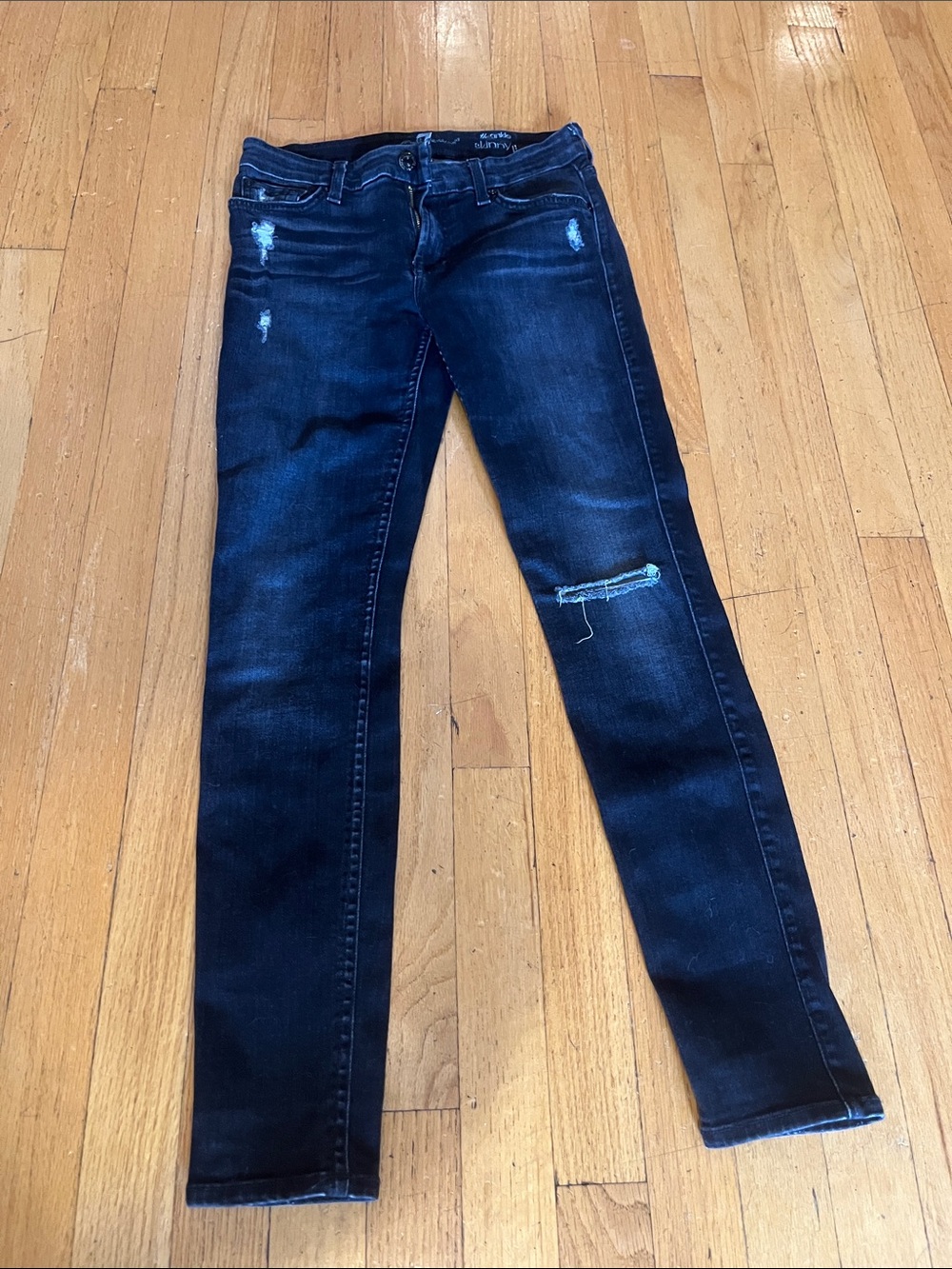 7 for all Mankind -The Ankle Skinny Jean